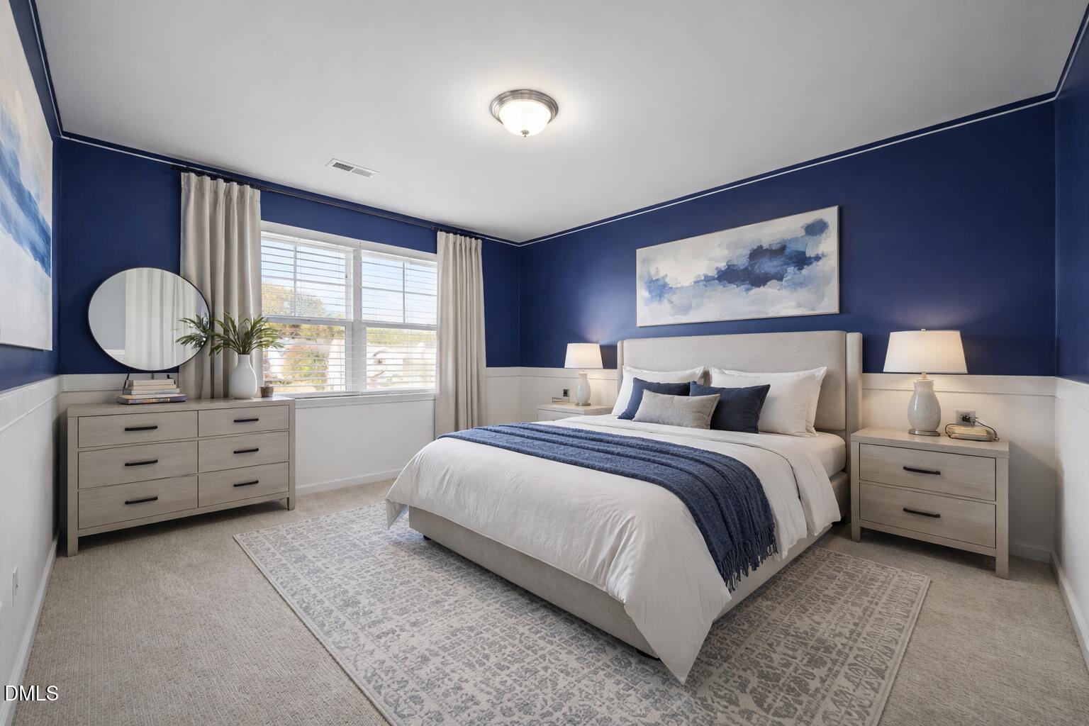 2464 Everstone Road Wake Forest, NC 27587 - Photo 34 of 51 Virtually Satged Bedroom one