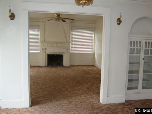 107 Burns Street Reno, NV 89502 - Photo 4 of 13 a view of a livingroom with a fireplace