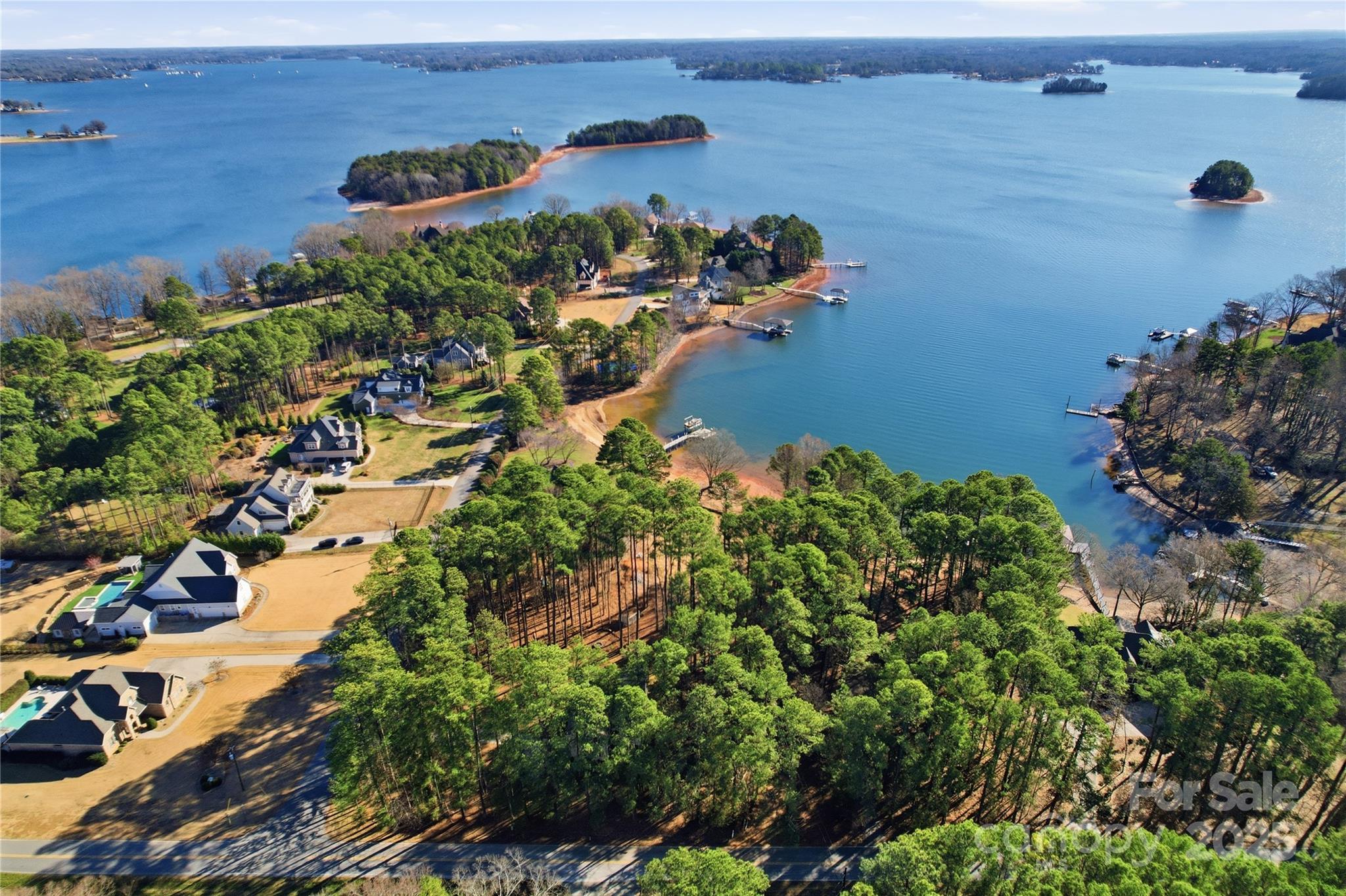 2563 Brawley School Road Mooresville, NC 28117 - Photo 14 of 27 an aerial view of a house with a yard