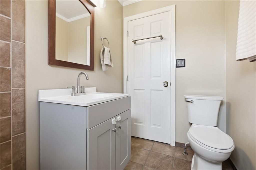 1630 Old Brodhead Road Monaca, PA 15061 - Photo 19 of 28 a bathroom with a sink toilet and shower