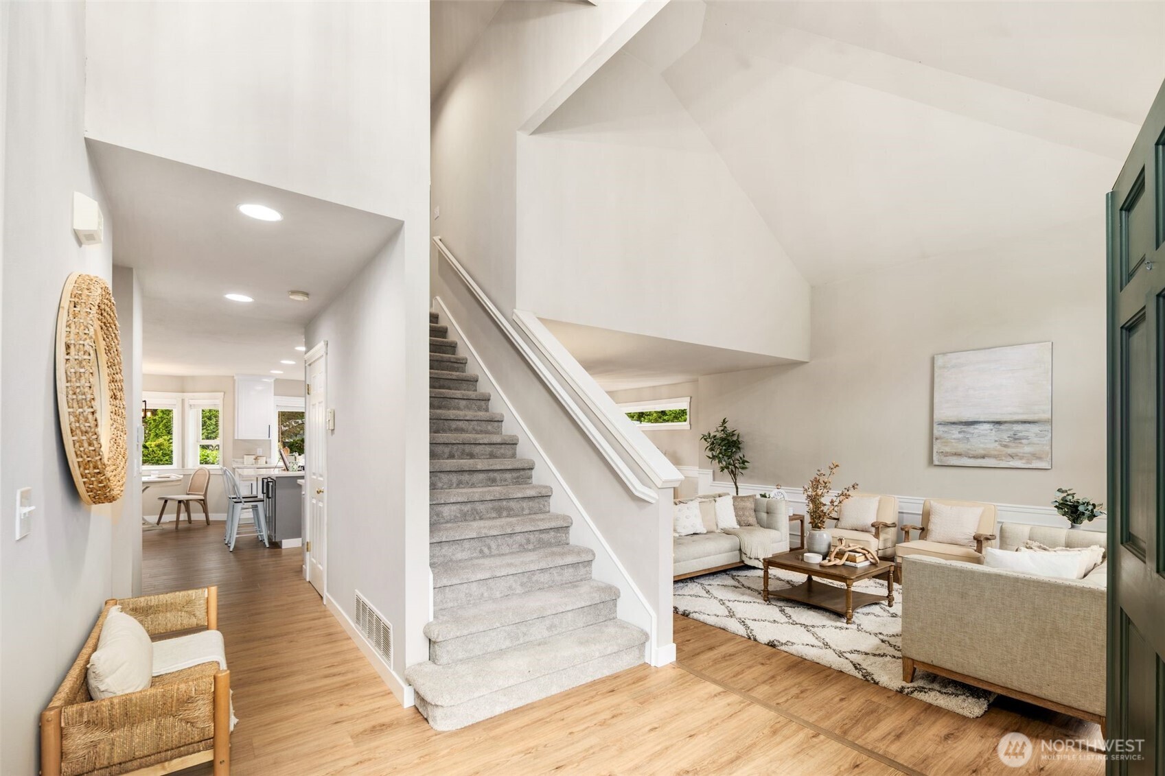 1514 232nd Place Southwest Bothell, WA 98021 - Photo 3 of 38 a living room with furniture and wooden floor