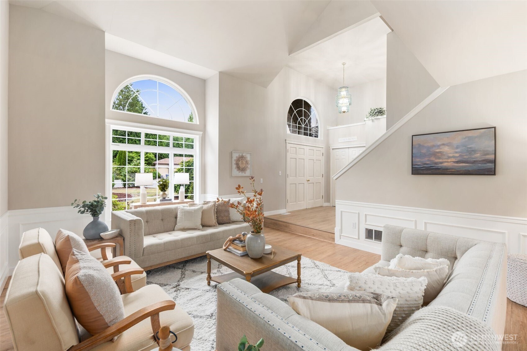 1514 232nd Place Southwest Bothell, WA 98021 - Photo 5 of 38 a living room with furniture and a large window