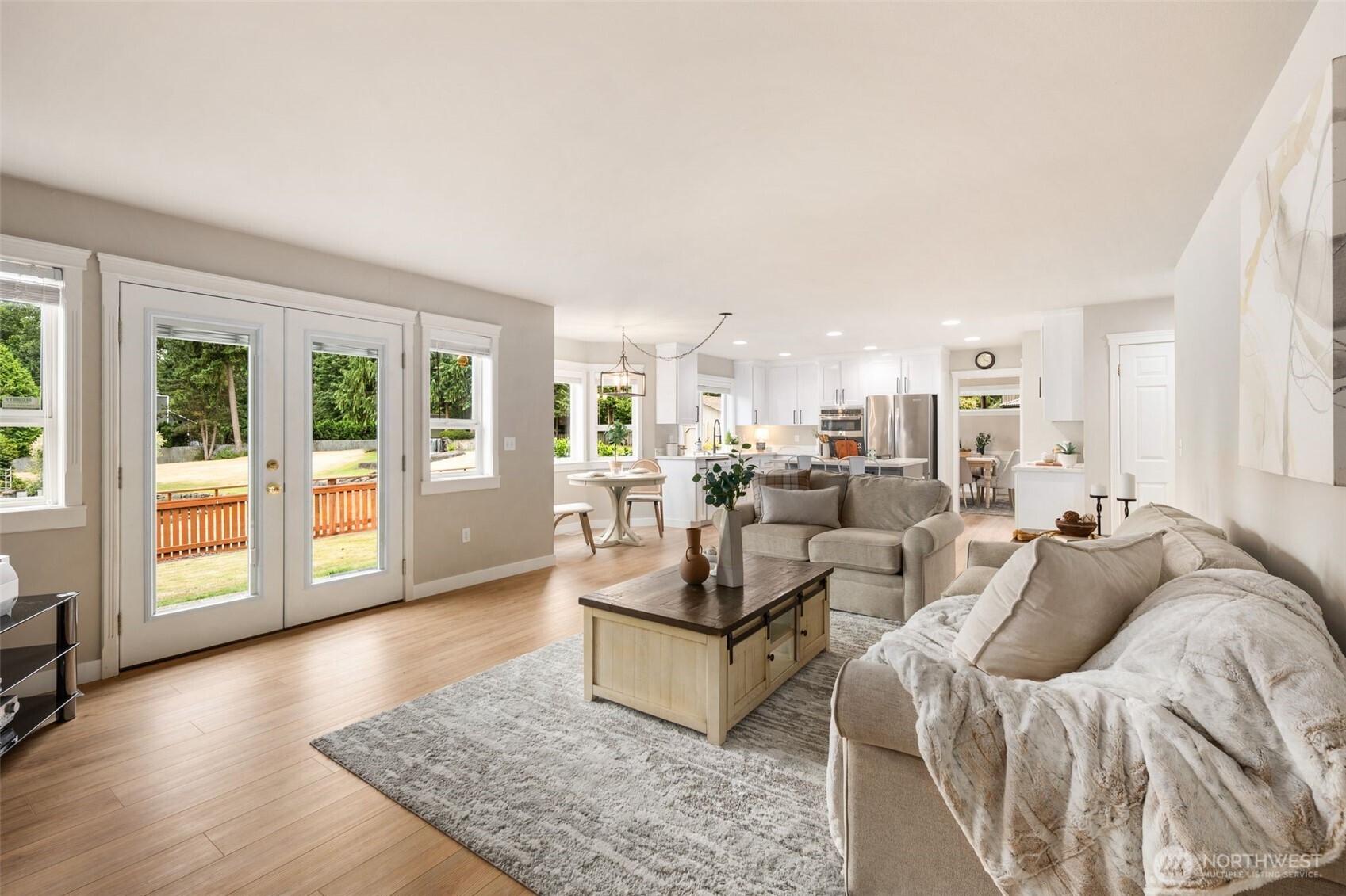 1514 232nd Place Southwest Bothell, WA 98021 - Photo 9 of 38 a living room with furniture and a large window