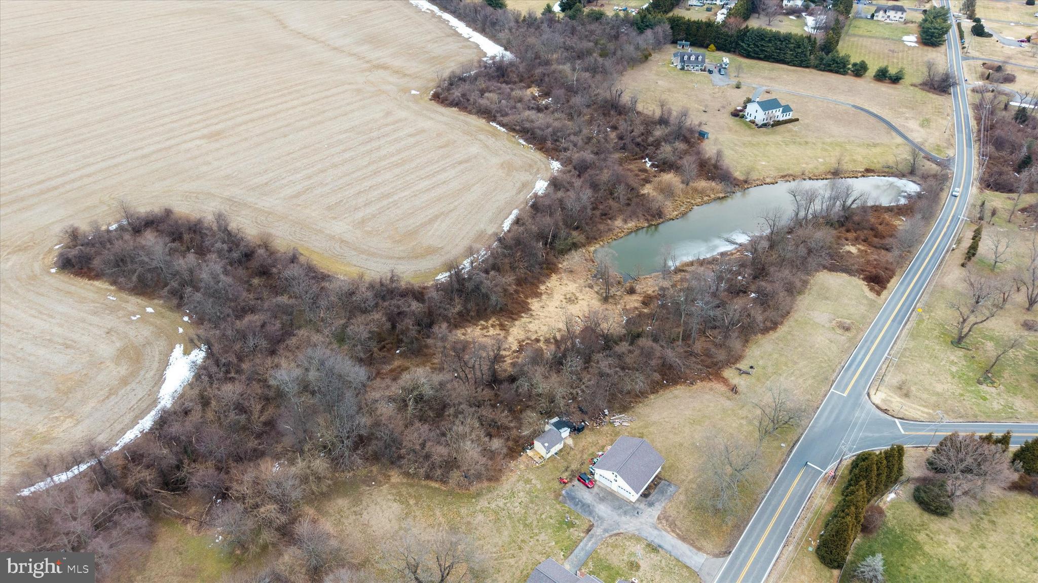 895 Marl Pit Road Middletown, DE 19709 - Photo 8 of 12 Aerial view - property to right of structure