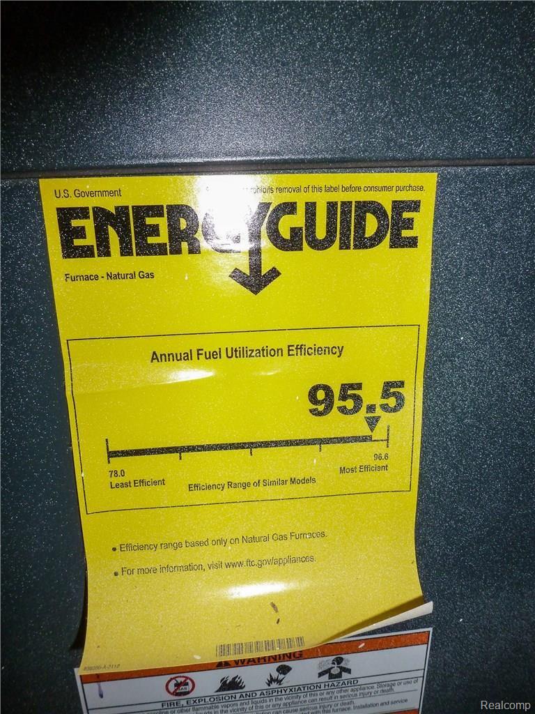 9352 Raisin Street Maybee, MI 48159 - Photo 29 of 31 Furnace is 95% efficient