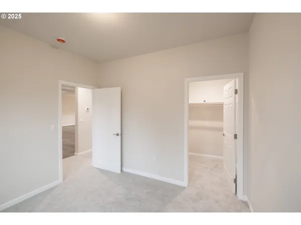 close view of an empty room