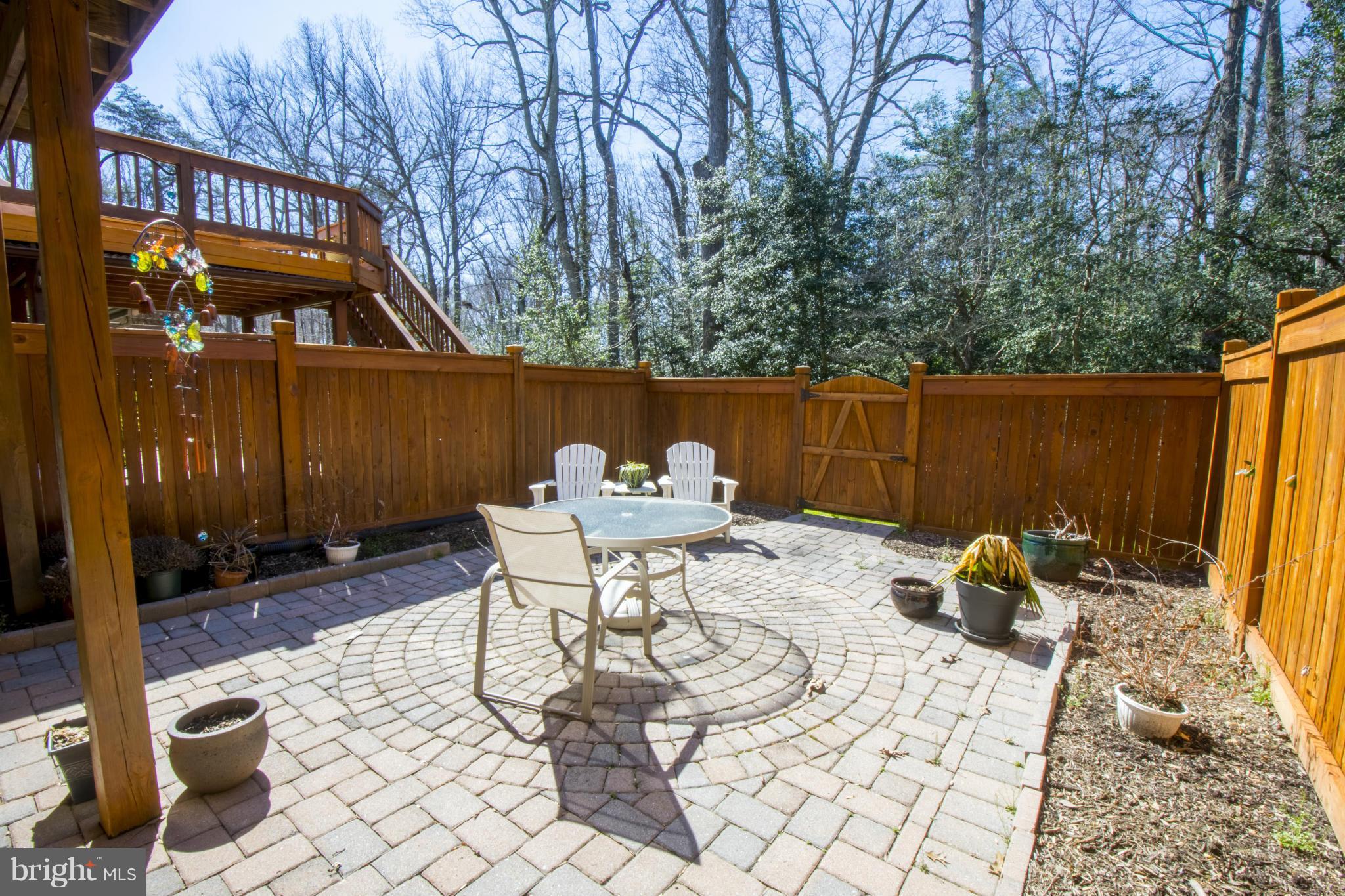 1270 Breckenridge Circle Riva, MD 21140 - Photo 27 of 30 Hardscaped and Fenced Rear Patio