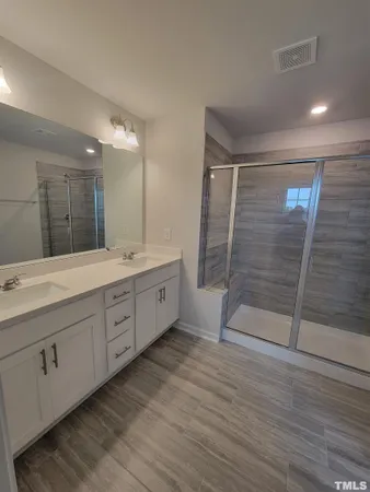 a view of a from a window