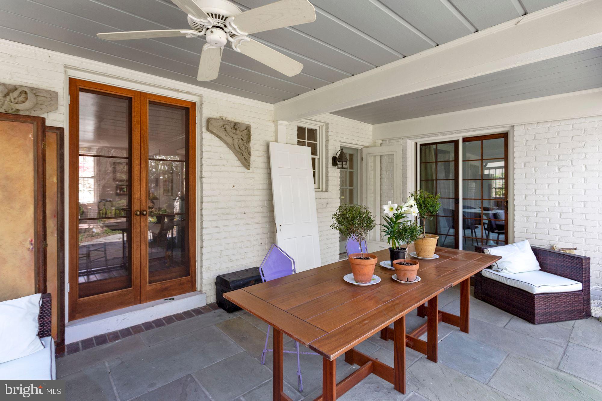 3743 Upton Street Northwest Washington, DC 20016 - Photo 19 of 35 Covered patio