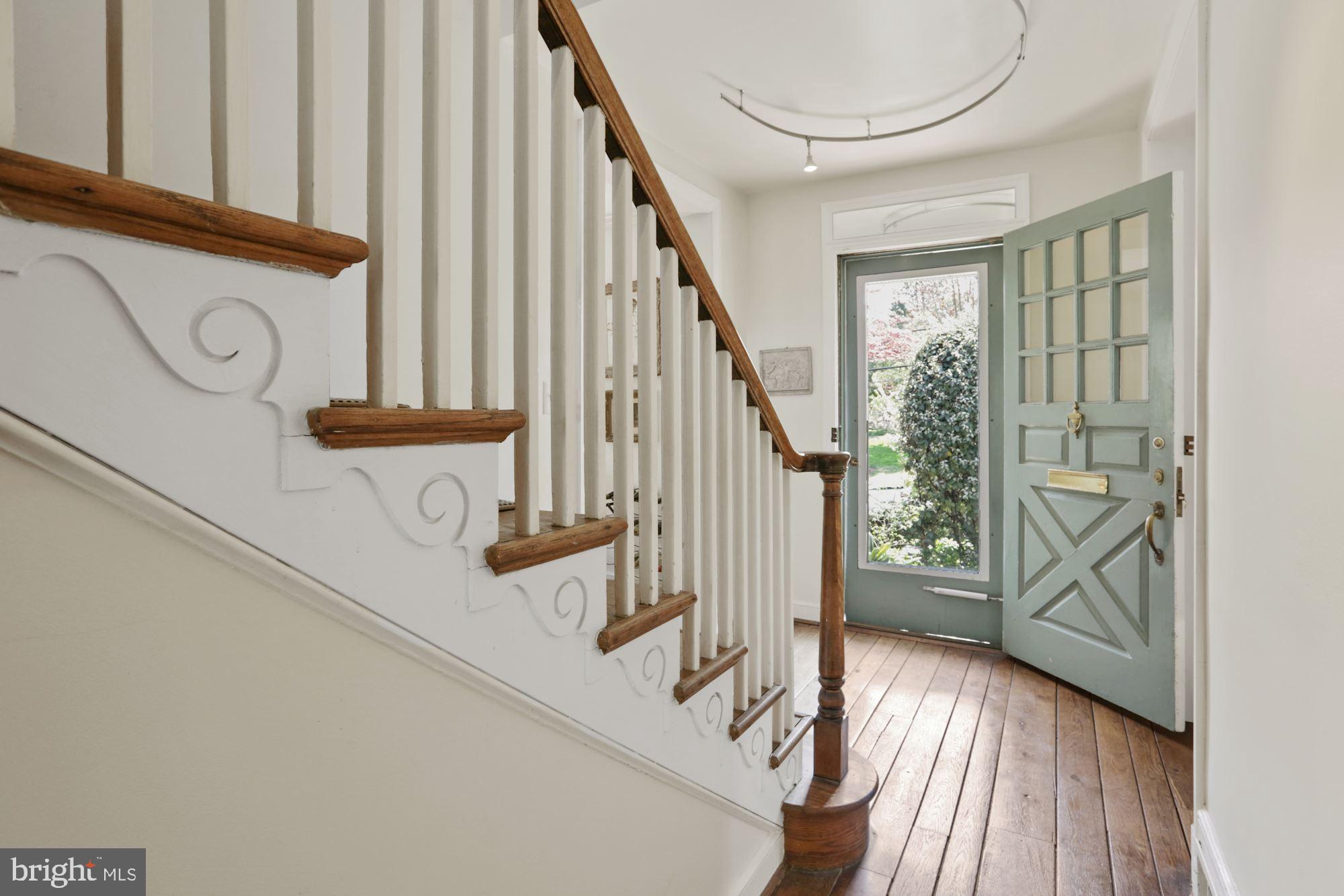 3743 Upton Street Northwest Washington, DC 20016 - Photo 6 of 35 Entrance hall and staircase