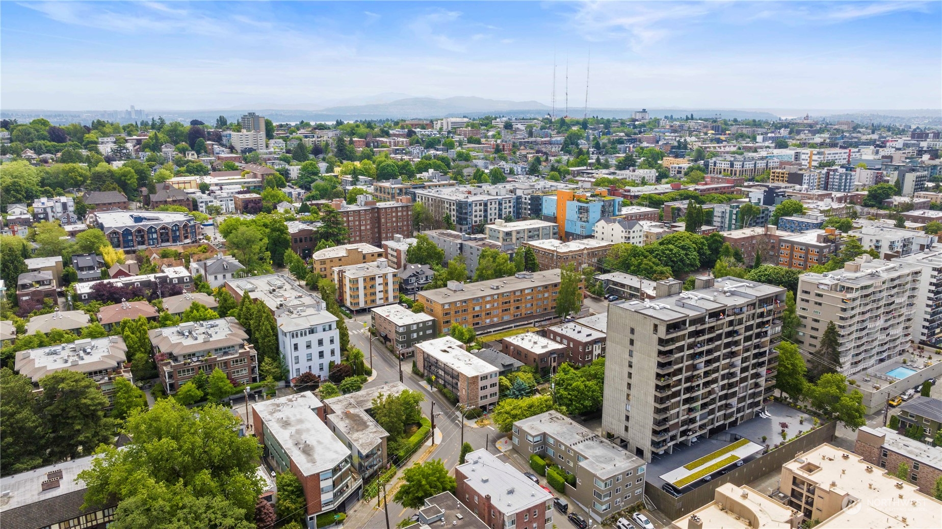 601 East Roy Street Seattle, WA 98102 - Photo 11 of 26 an aerial view of a city