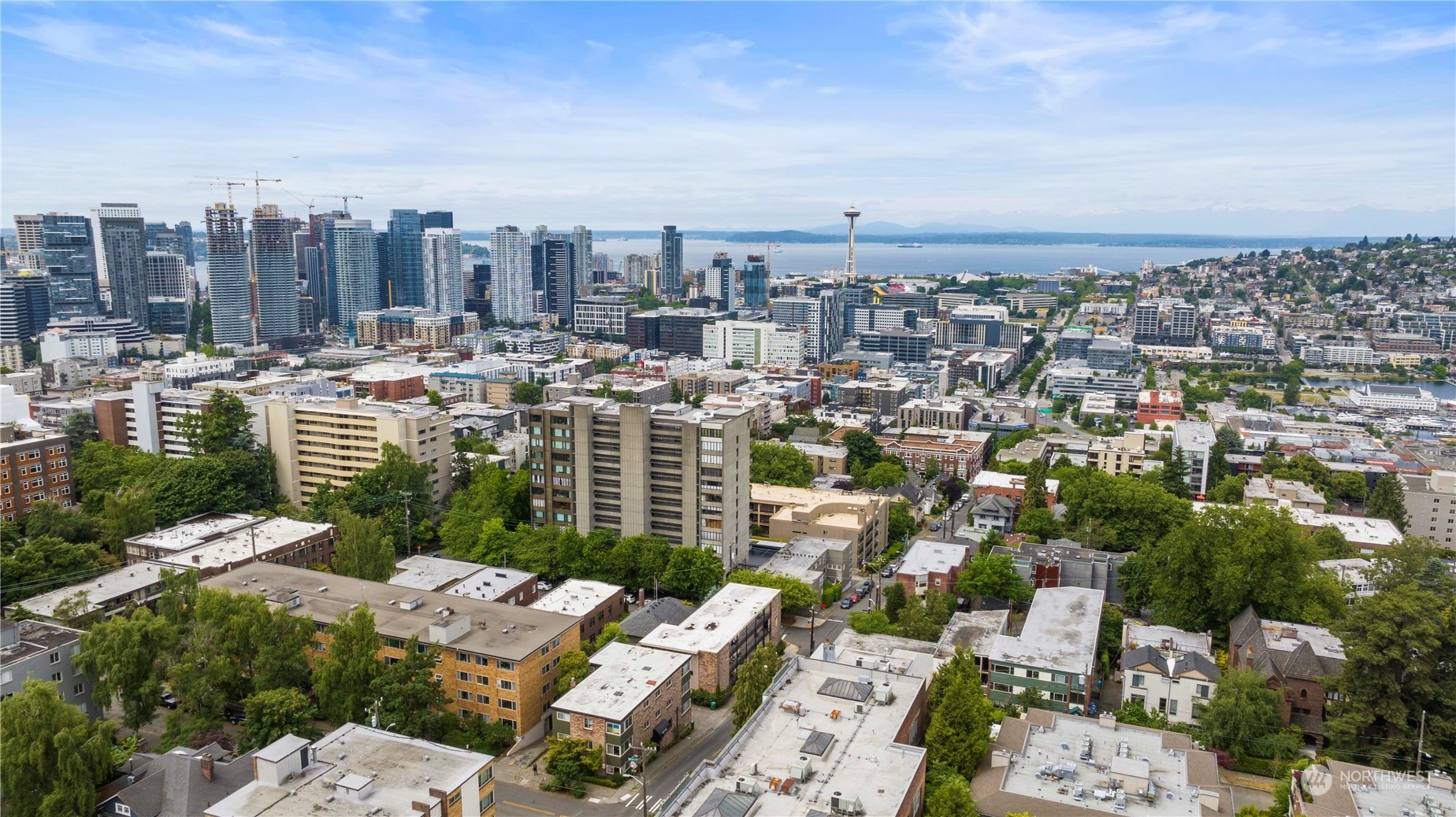 601 East Roy Street Seattle, WA 98102 - Photo 6 of 26 a view of a city with tall buildings
