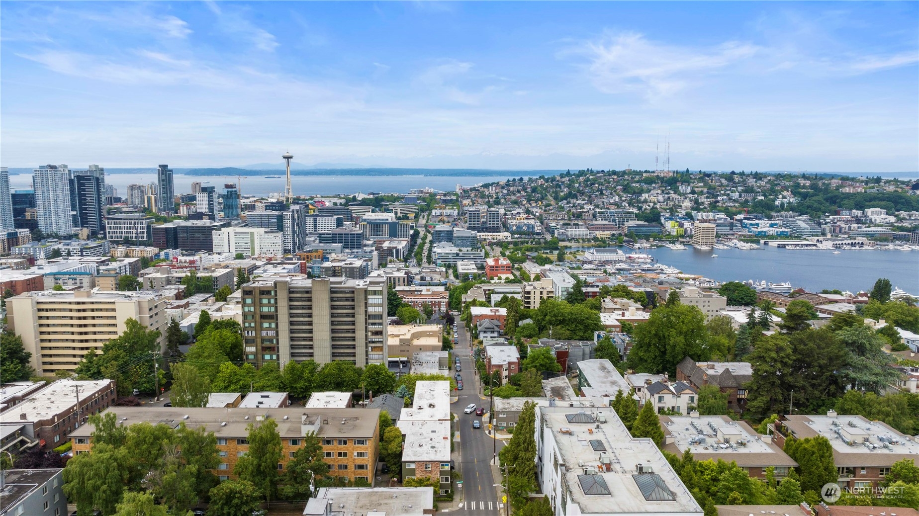 601 East Roy Street Seattle, WA 98102 - Photo 8 of 26 an aerial view of a city