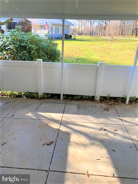 15070 Haslemere Court, Unit 262F Silver Spring, MD 20906 - Photo 17 of 31 FENCED AREA AROUND PATIO