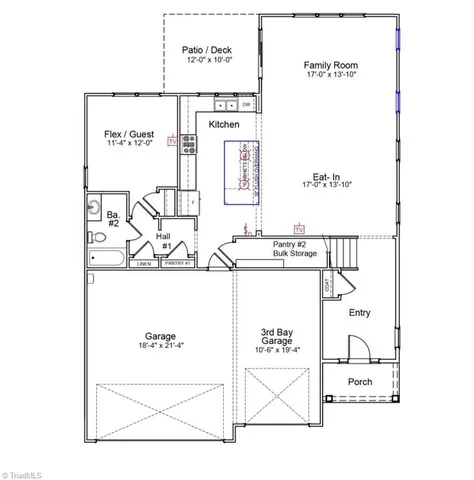 $524,720 | 1300 Crk Knl Drive, Lewisville, NC 27023