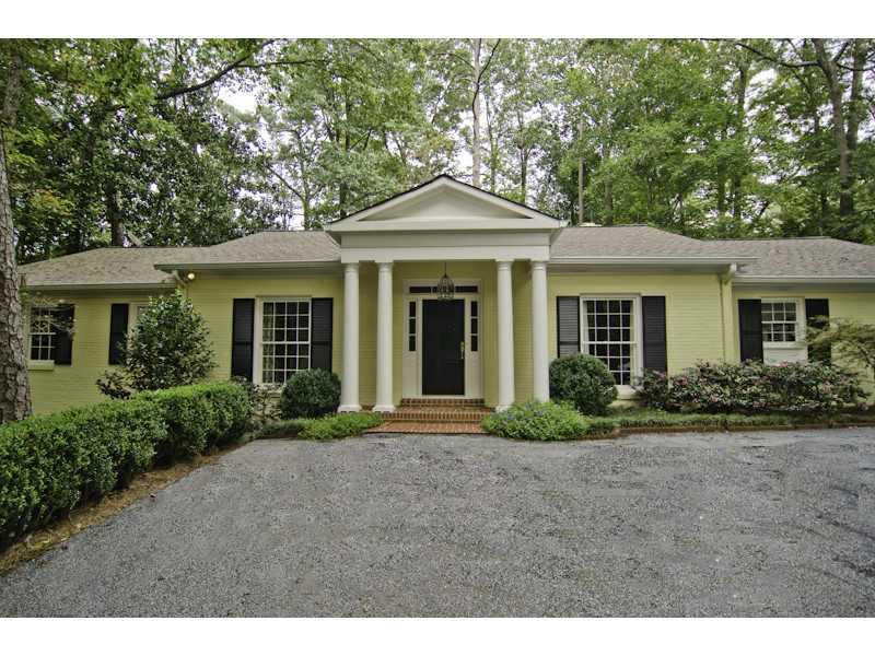 3395 Paces Forest Road Northwest Atlanta, GA 30327 - Photo 1 of 1 Exterior Front.