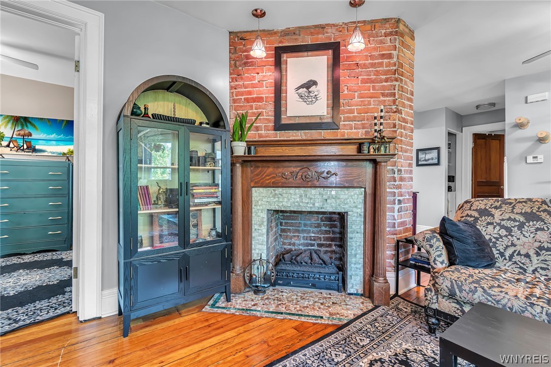 11 15th Street Buffalo, NY 14213 - Photo 19 of 35 Upper - decorative fireplace adds some character!