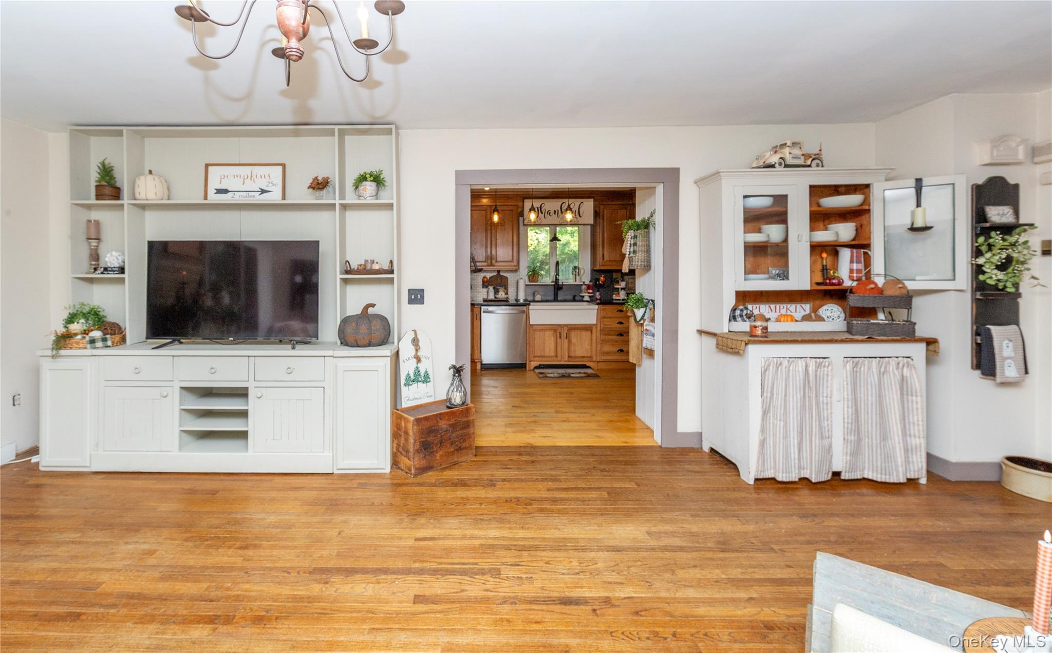 39 Birch Hill Road Patterson, NY 12563 - Photo 12 of 44 A wide opening from the living room flows naturally into the country kitchen.