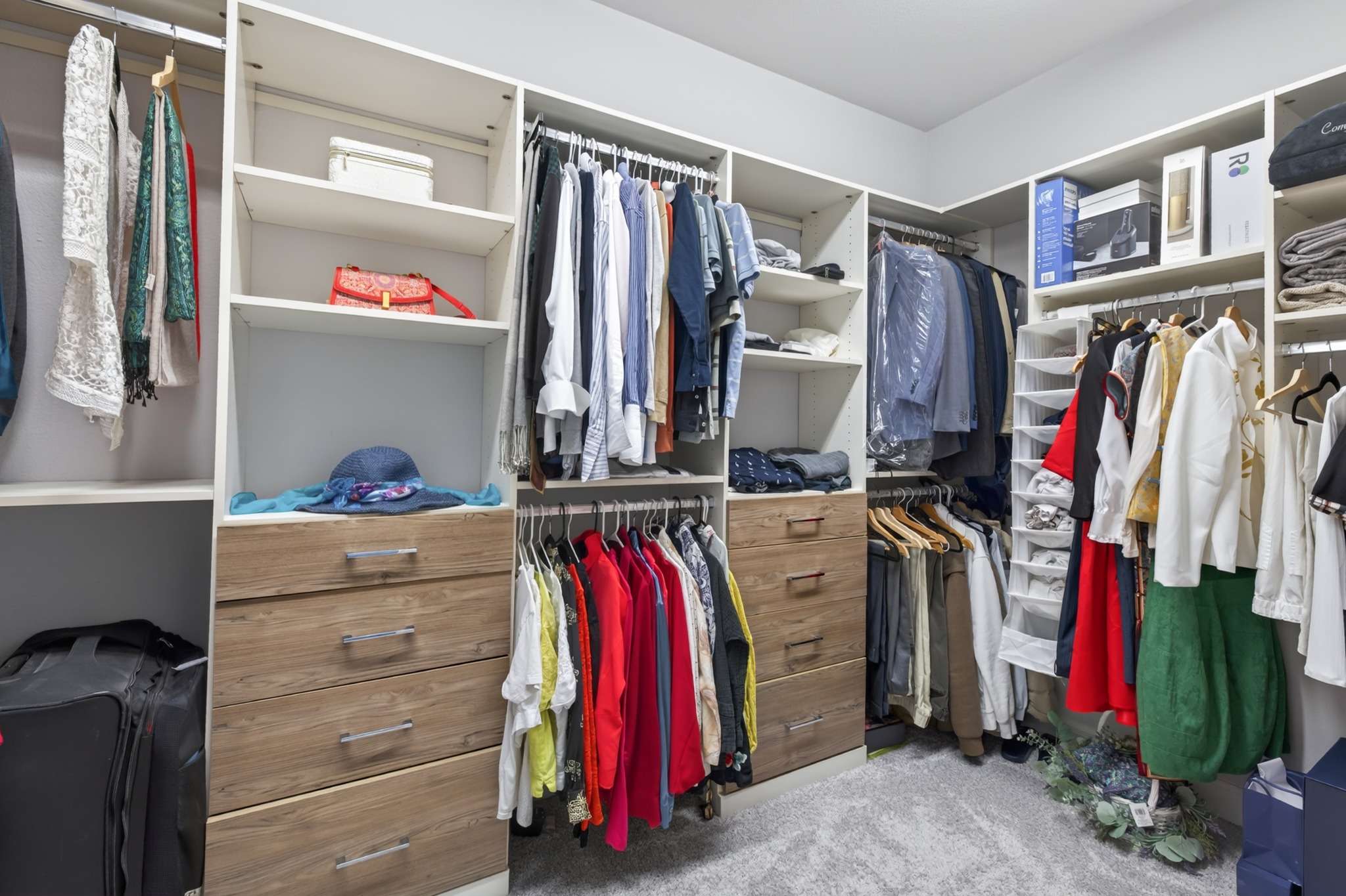 4105 Haight Street Round Rock, TX 78681 - Photo 24 of 40 a view of walk in closet with clothes
