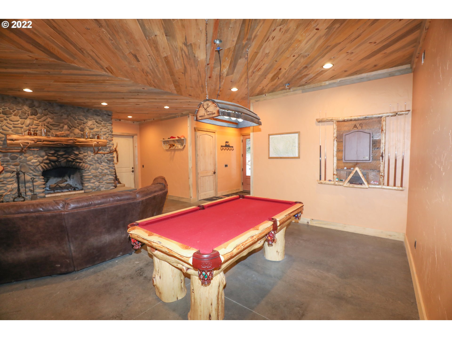79250 Lookout Mountain Road Elgin, OR 97827 - Photo 12 of 28 a room with pool table and flat screen tv