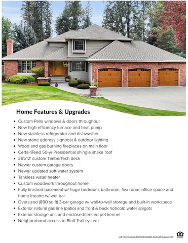 $879,500 | 6824 South Highland Park Drive, Spokane, WA 99223