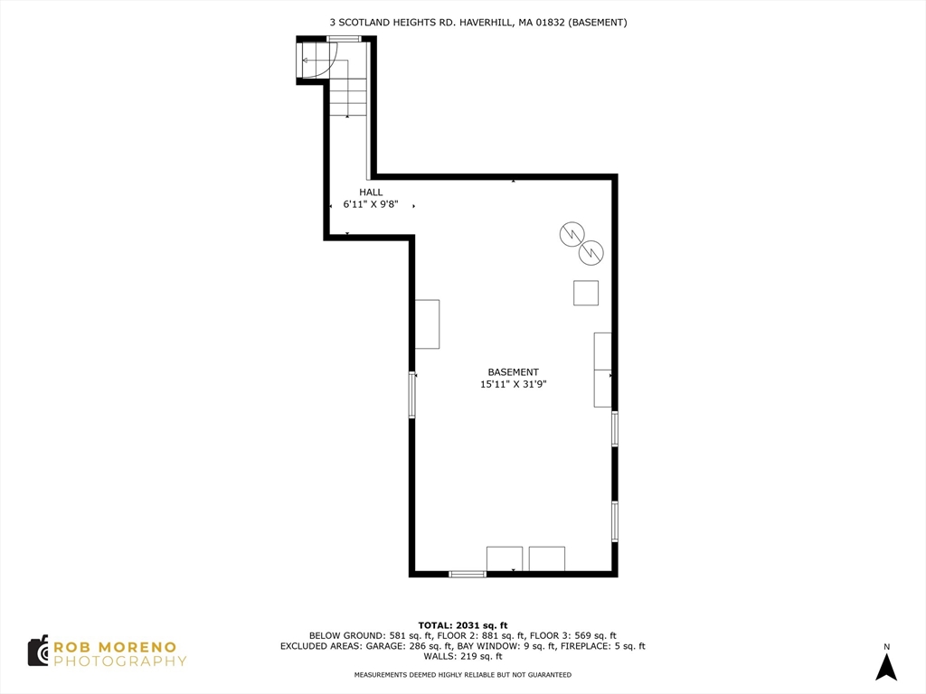 3 Scotland Heights Road Haverhill, MA 01832 - Photo 34 of 36 a picture of a room with a floor plan