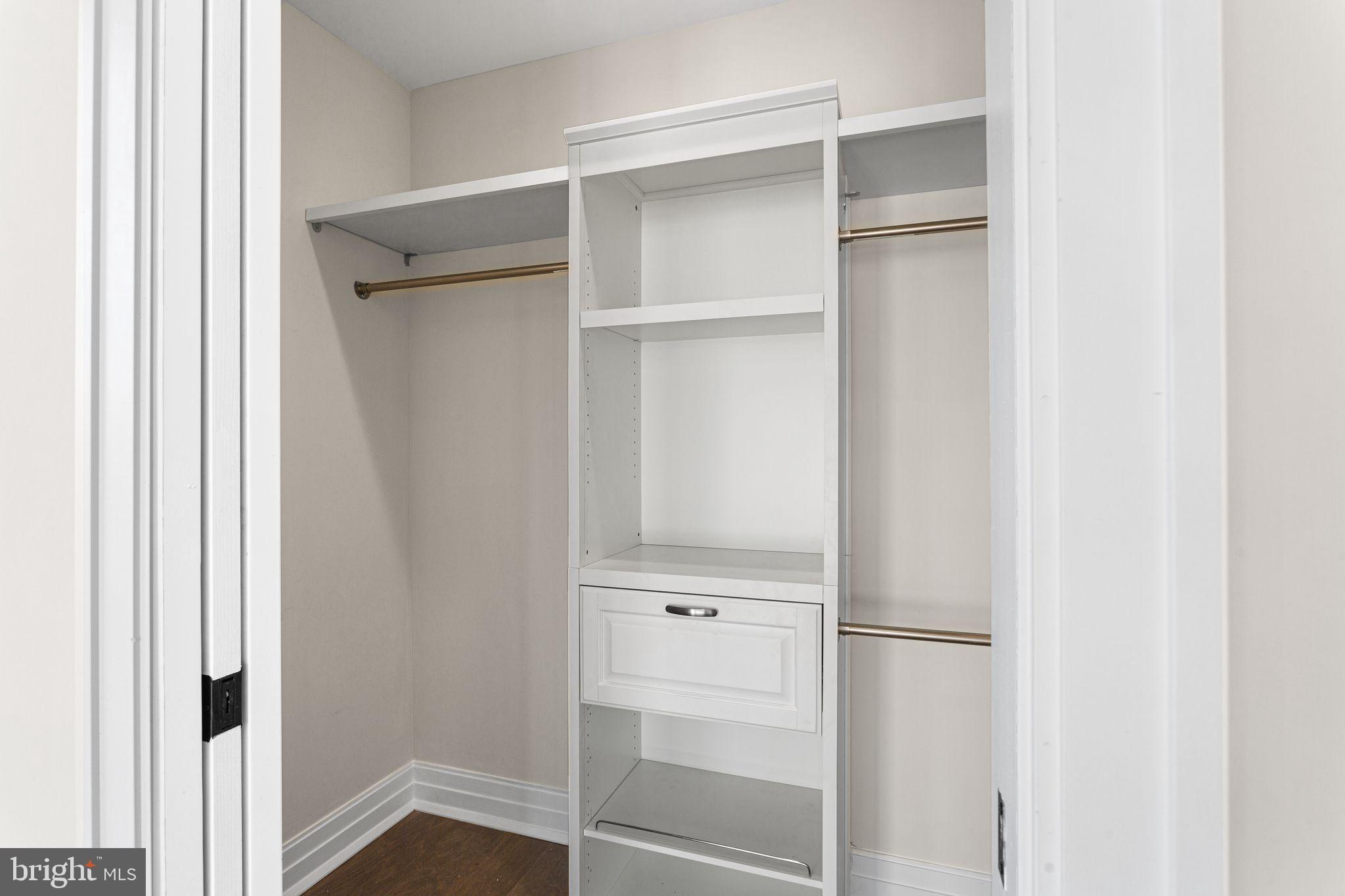 151 Kings Highway East, Unit A Haddonfield, NJ 08033 - Photo 13 of 24 a view of walk in closet with empty racks