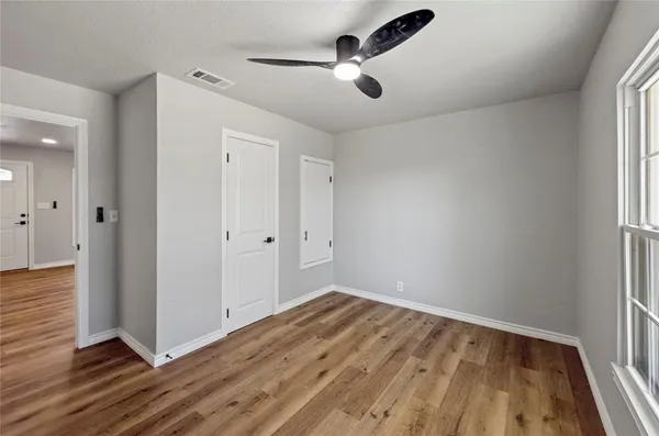 wooden floor in an empty room