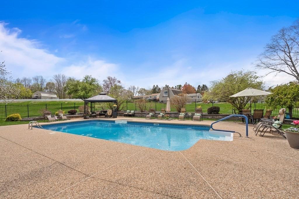 13 Uptack Road Groveland, MA 01834 - Photo 38 of 42 a view of a swimming pool and outdoor seating