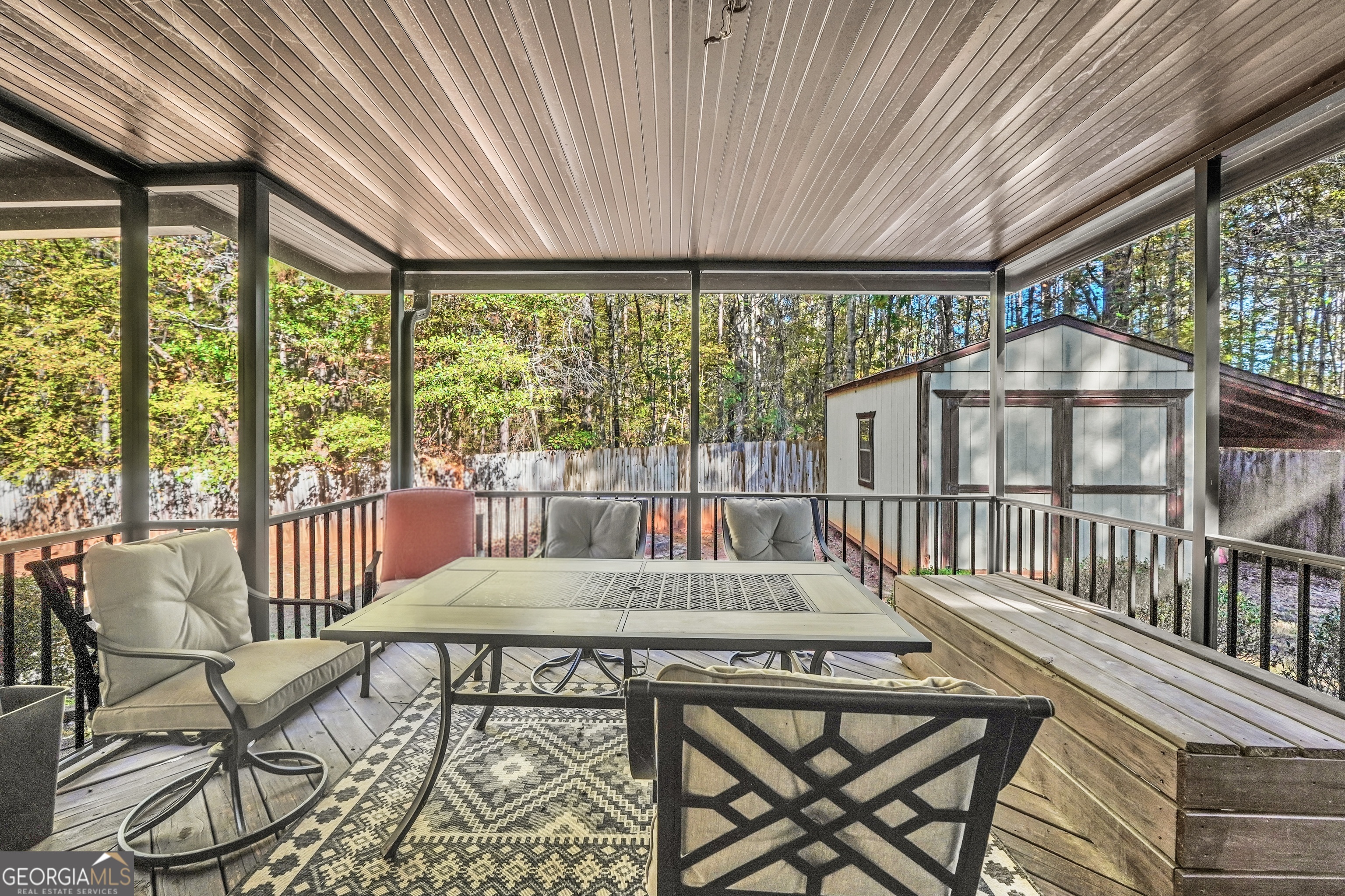610 Kyle Court Locust Grove, GA 30248 - Photo 30 of 35 a view of a dining room with furniture window and outside view