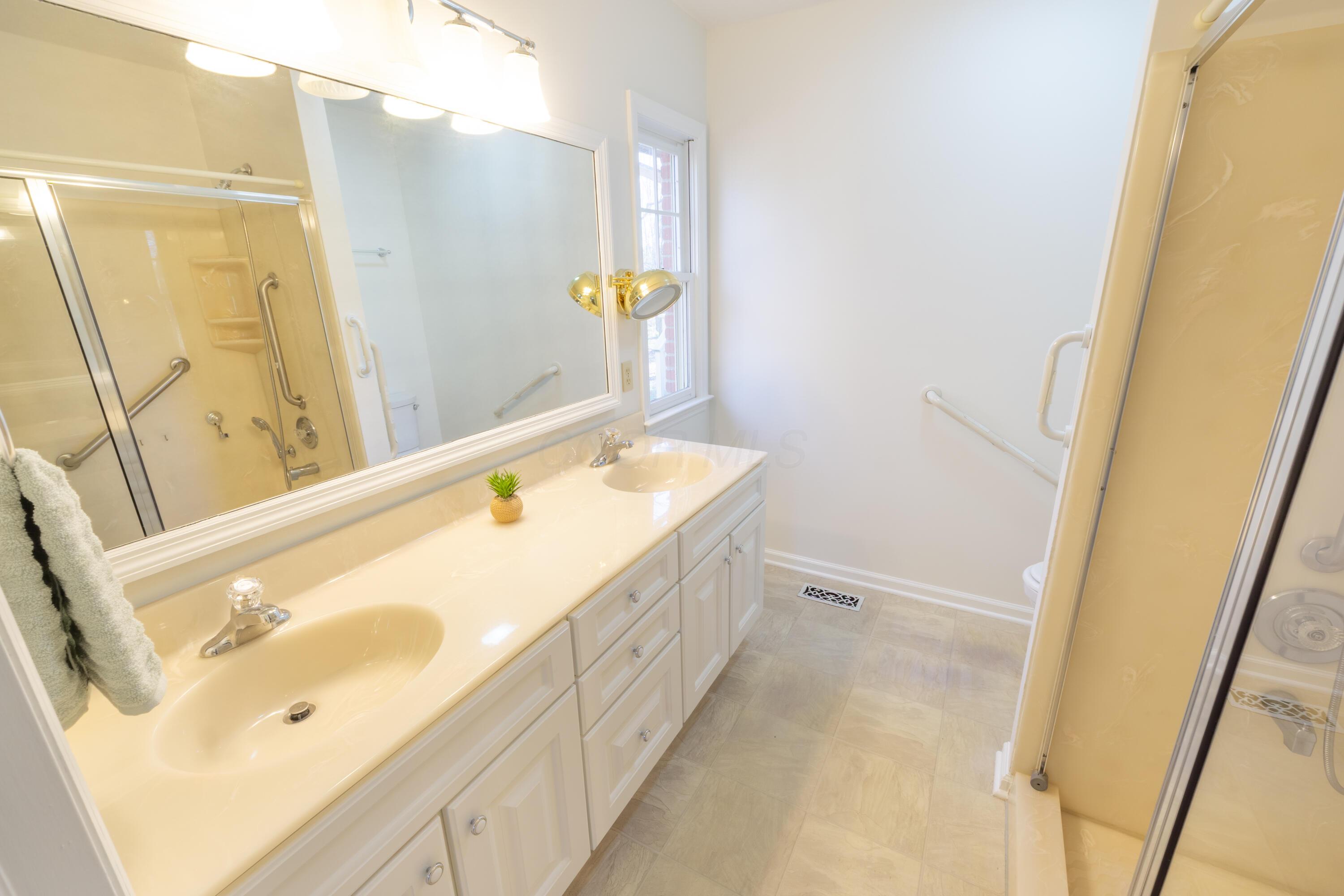 3880 Fry Road Ostrander, OH 43061 - Photo 48 of 82 Large bathroom with double vanities.