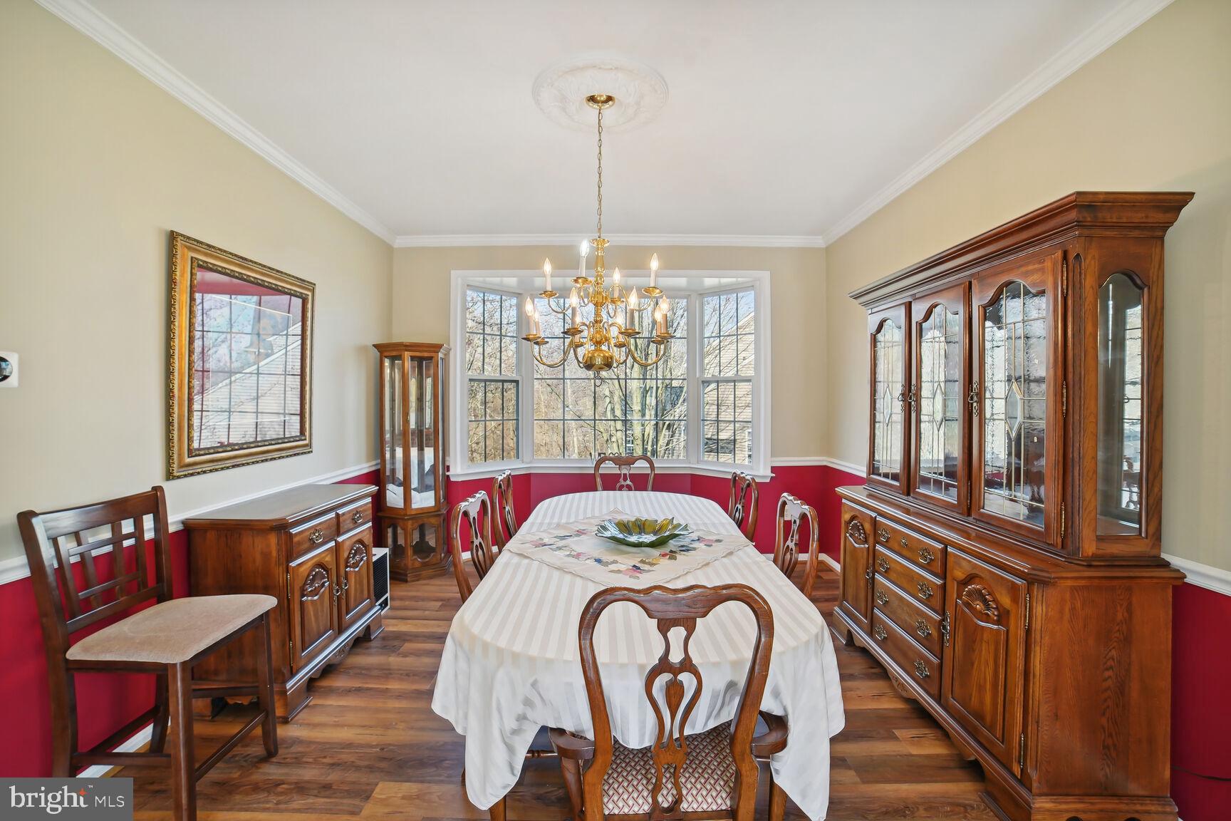 5880 Bridge Spring Road Frederick, MD 21704 - Photo 20 of 42 Formal Dining with Palladian Window - New Flooring