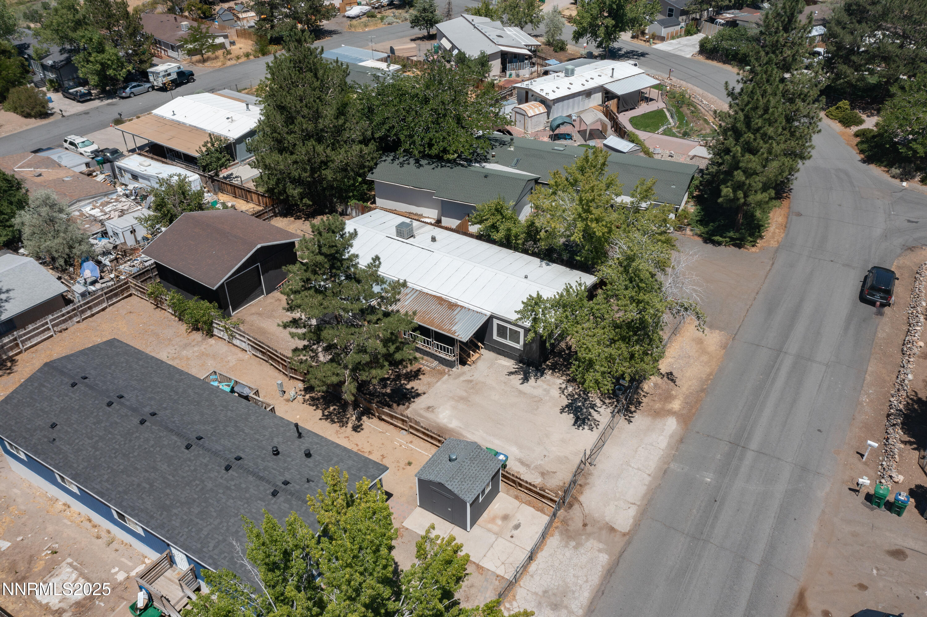 16385 Rhyolite Circle Reno, NV 89521 - Photo 41 of 50 an aerial view of a house with a yard