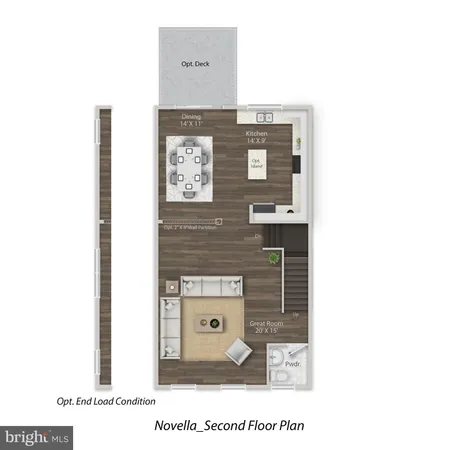 a picture of a bench in front of a building