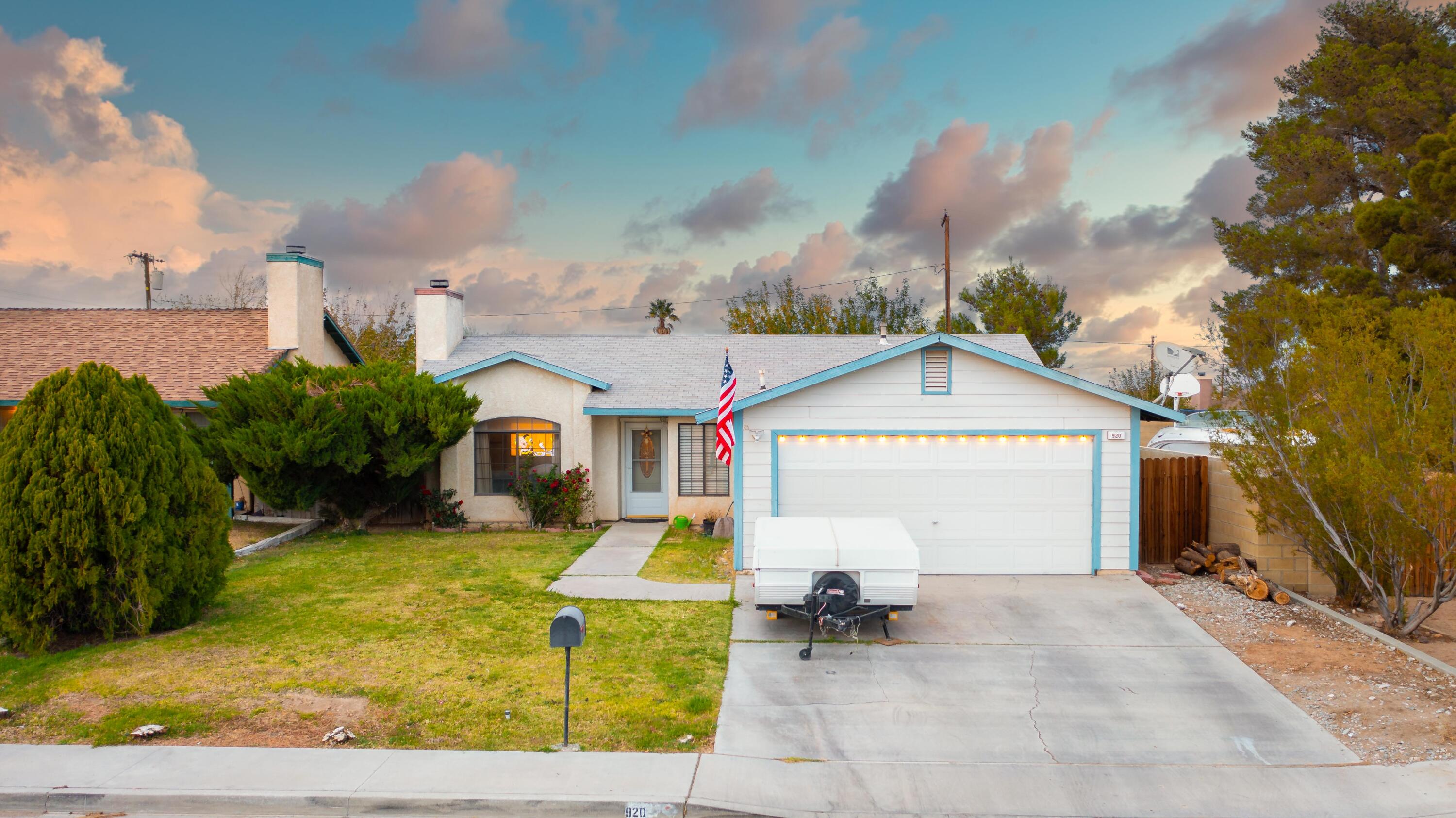 920 West Perch Avenue Ridgecrest, CA 93555 - Photo 1 of 26 a view of a house with couches in front of house