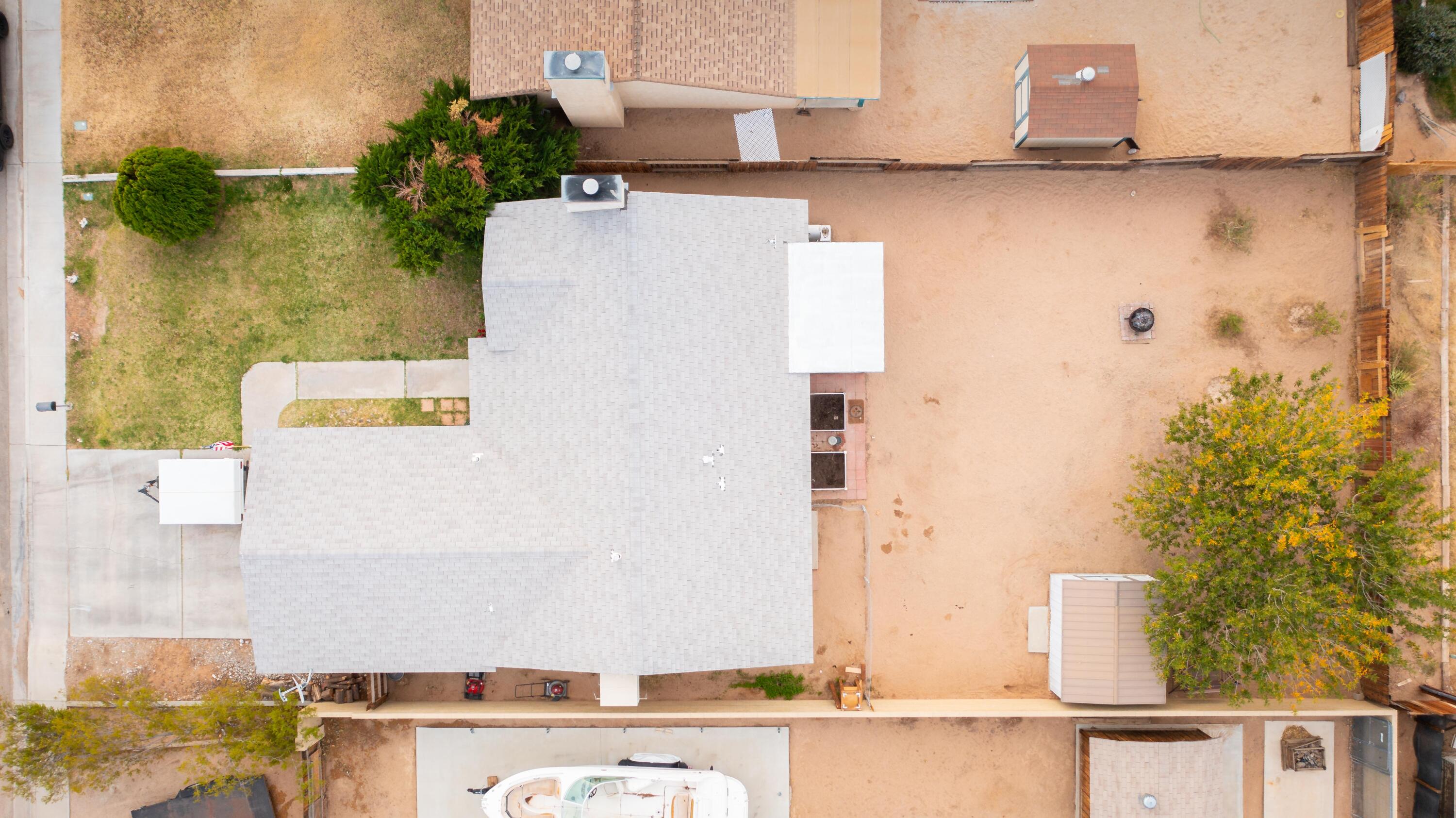 920 West Perch Avenue Ridgecrest, CA 93555 - Photo 23 of 26 an aerial view of a house with outdoor space