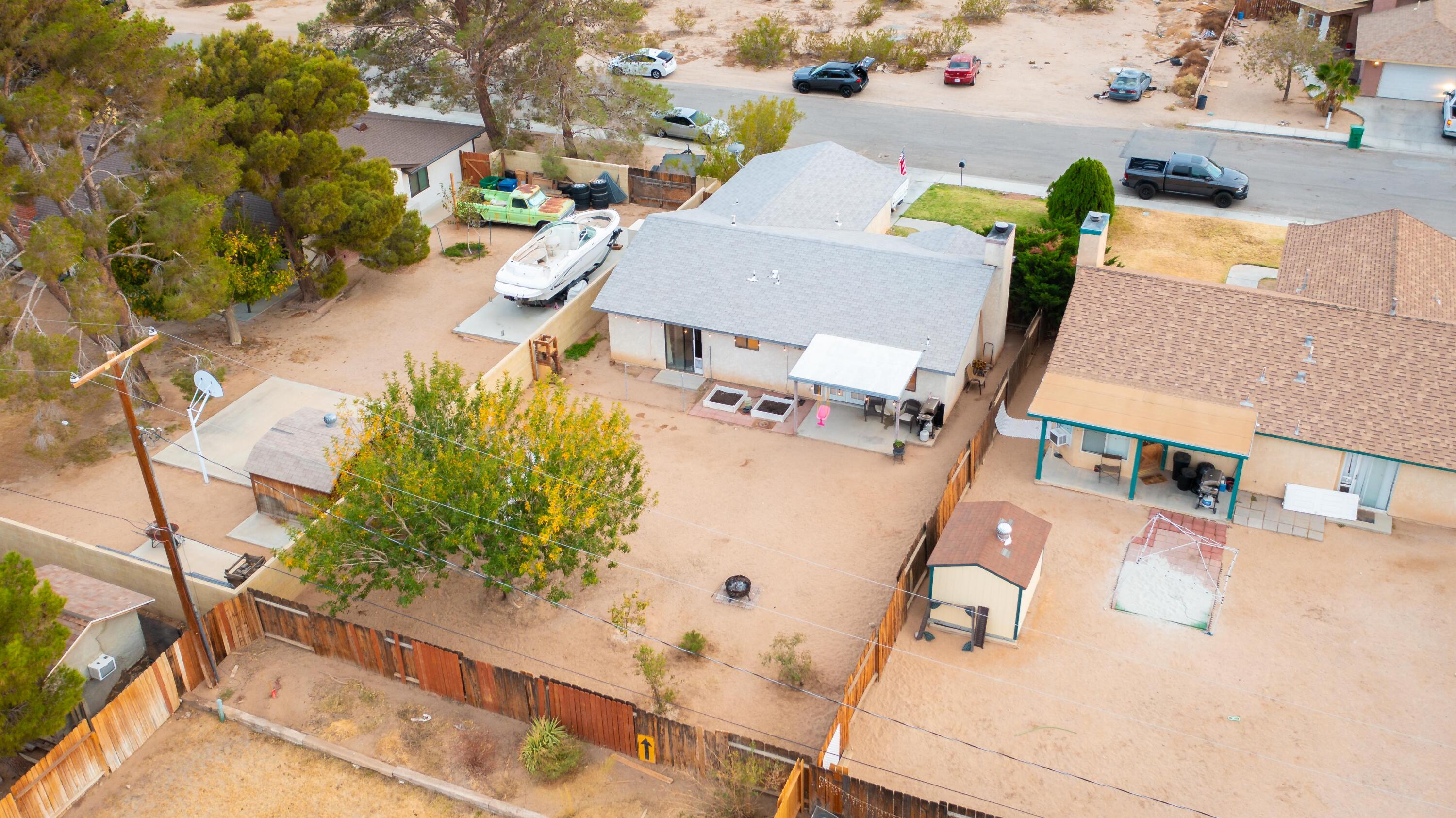 920 West Perch Avenue Ridgecrest, CA 93555 - Photo 24 of 26 an aerial view of residential houses with outdoor space