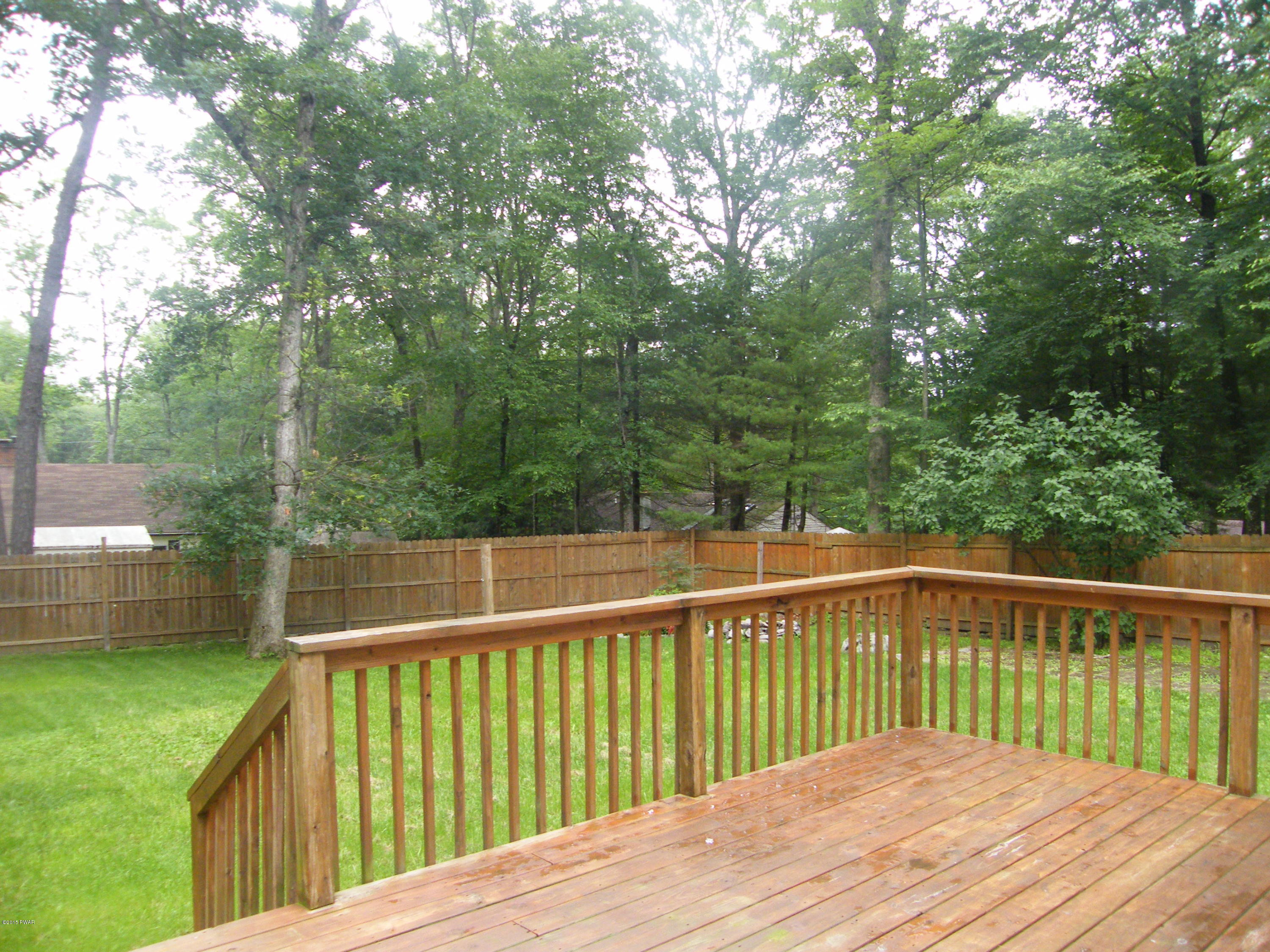 108 Tower Road Dingmans Ferry, PA 18328 - Photo 6 of 16 Deck View