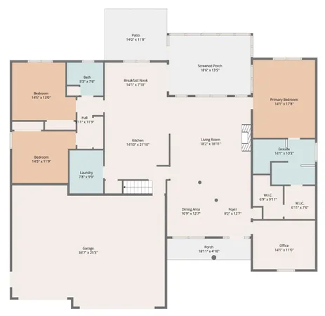 $454,700 | 8200 Whitetail Trail, Evansville, IN 47711
