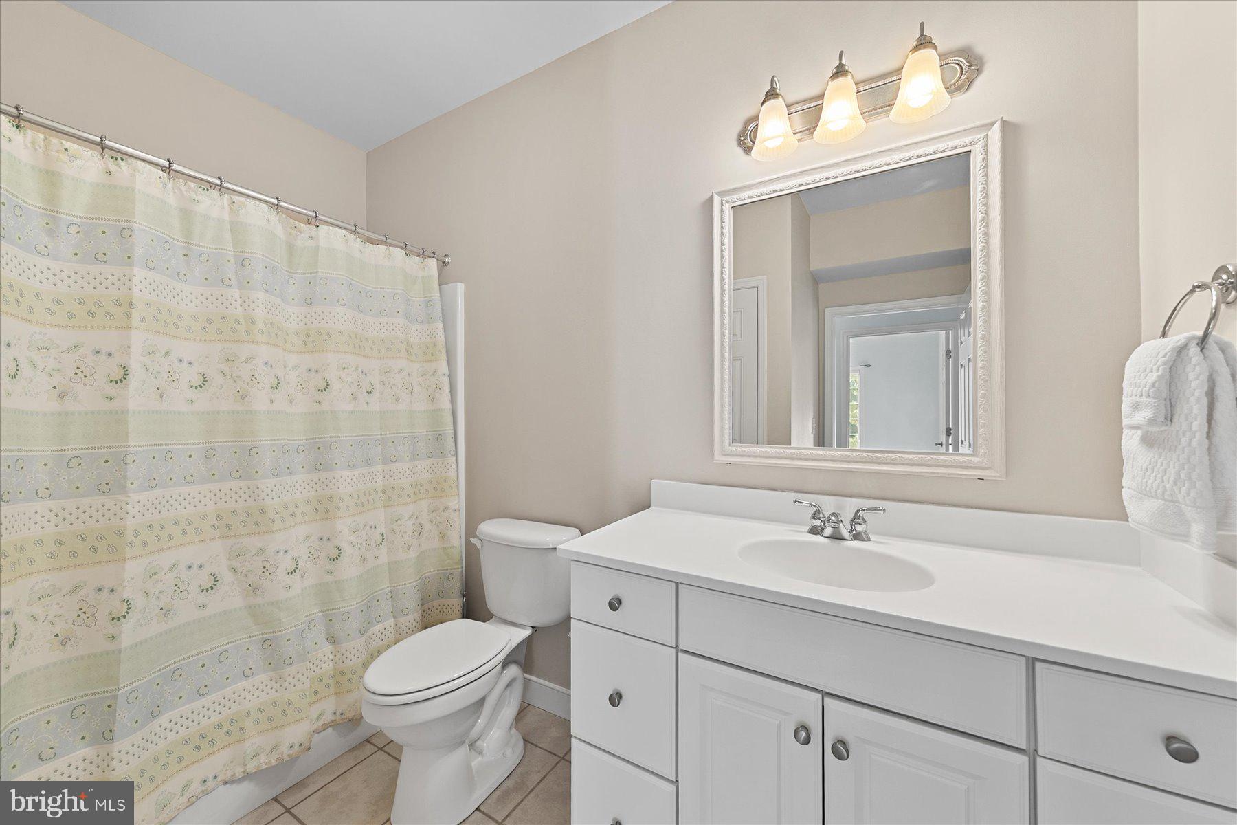 30611 Cedar Neck Road, Unit 2212 Ocean View, DE 19970 - Photo 24 of 29 a bathroom with a sink toilet a mirror and shower