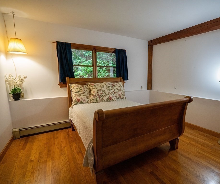 30 Harris Mountain Road Amherst, MA 01002 - Photo 25 of 42 a bed sitting in a bedroom next to a window