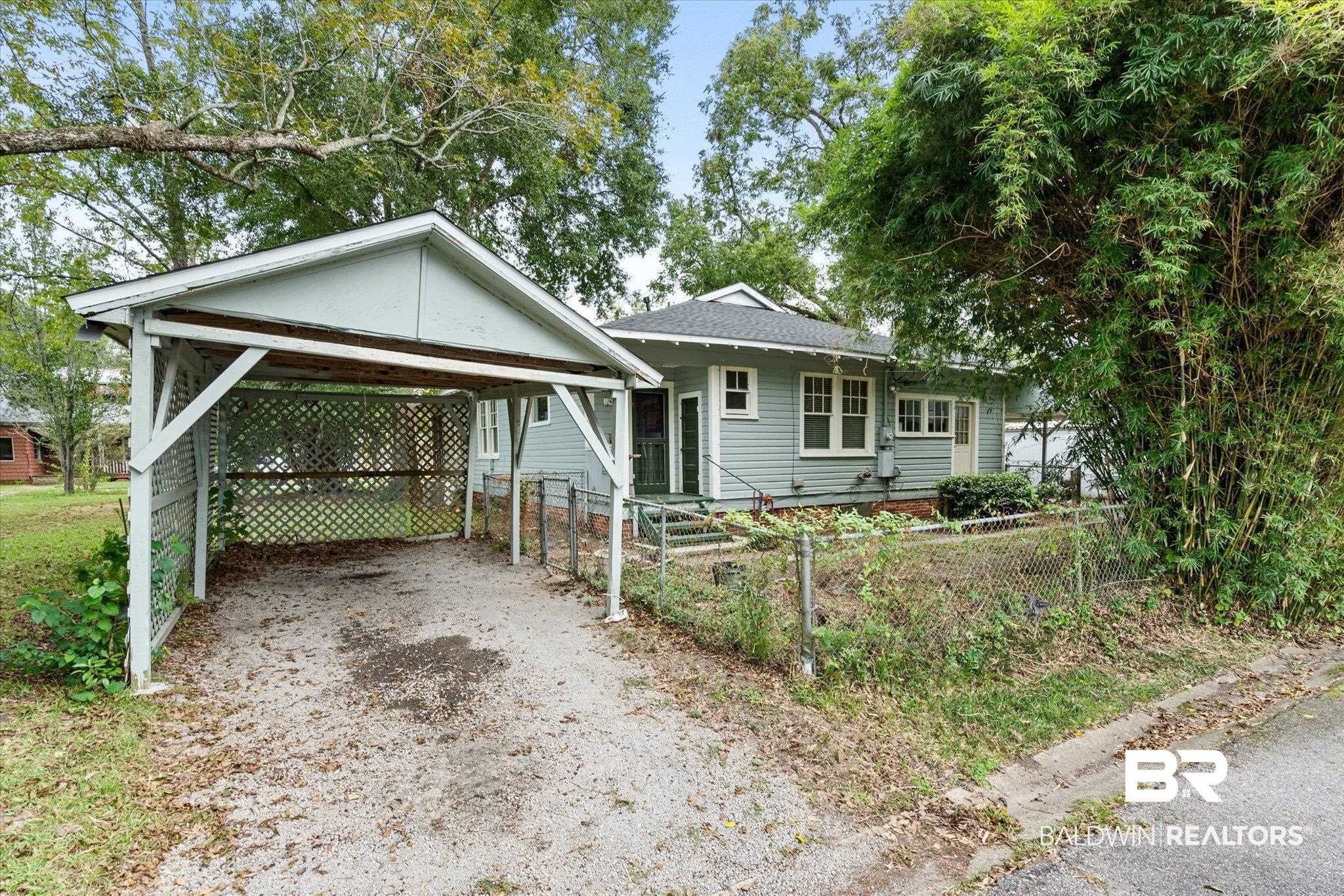 211 3rd Street Mobile, AL 36611 - Photo 18 of 20 View of front of property featuring a carport