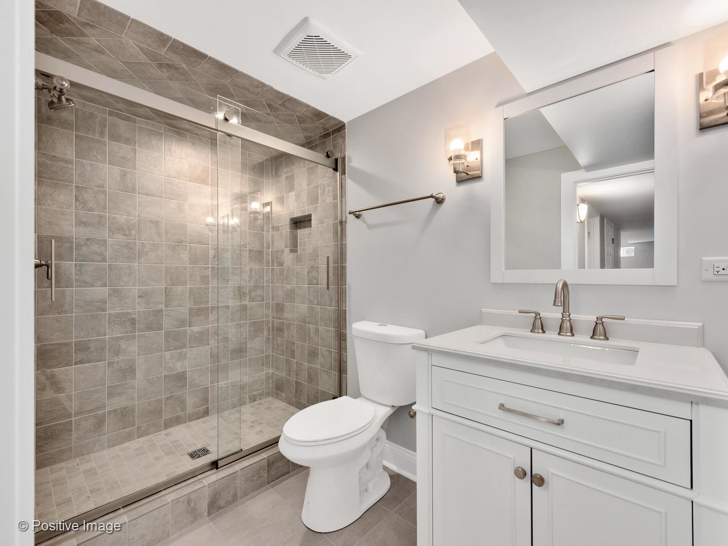 2232 Forest Avenue North Riverside, IL 60546 - Photo 15 of 17 a bathroom with a sink a toilet and shower