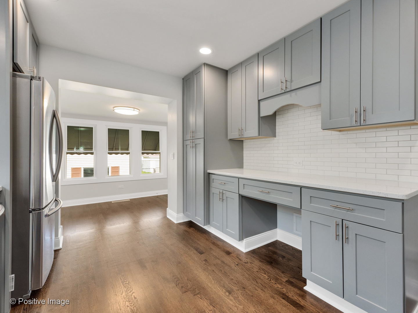 2232 Forest Avenue North Riverside, IL 60546 - Photo 7 of 17 a view of a kitchen cabinets and wooden floor
