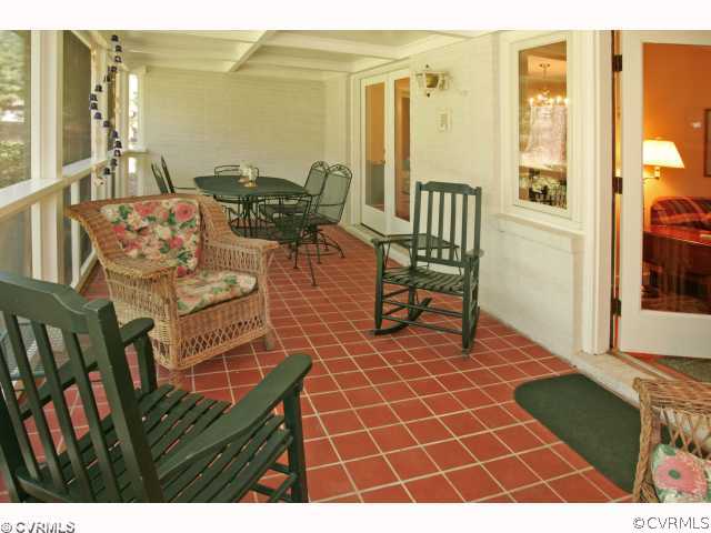 4544 Arrowhead Road Richmond, VA 23235 - Photo 9 of 12 a balcony view with couple of chairs