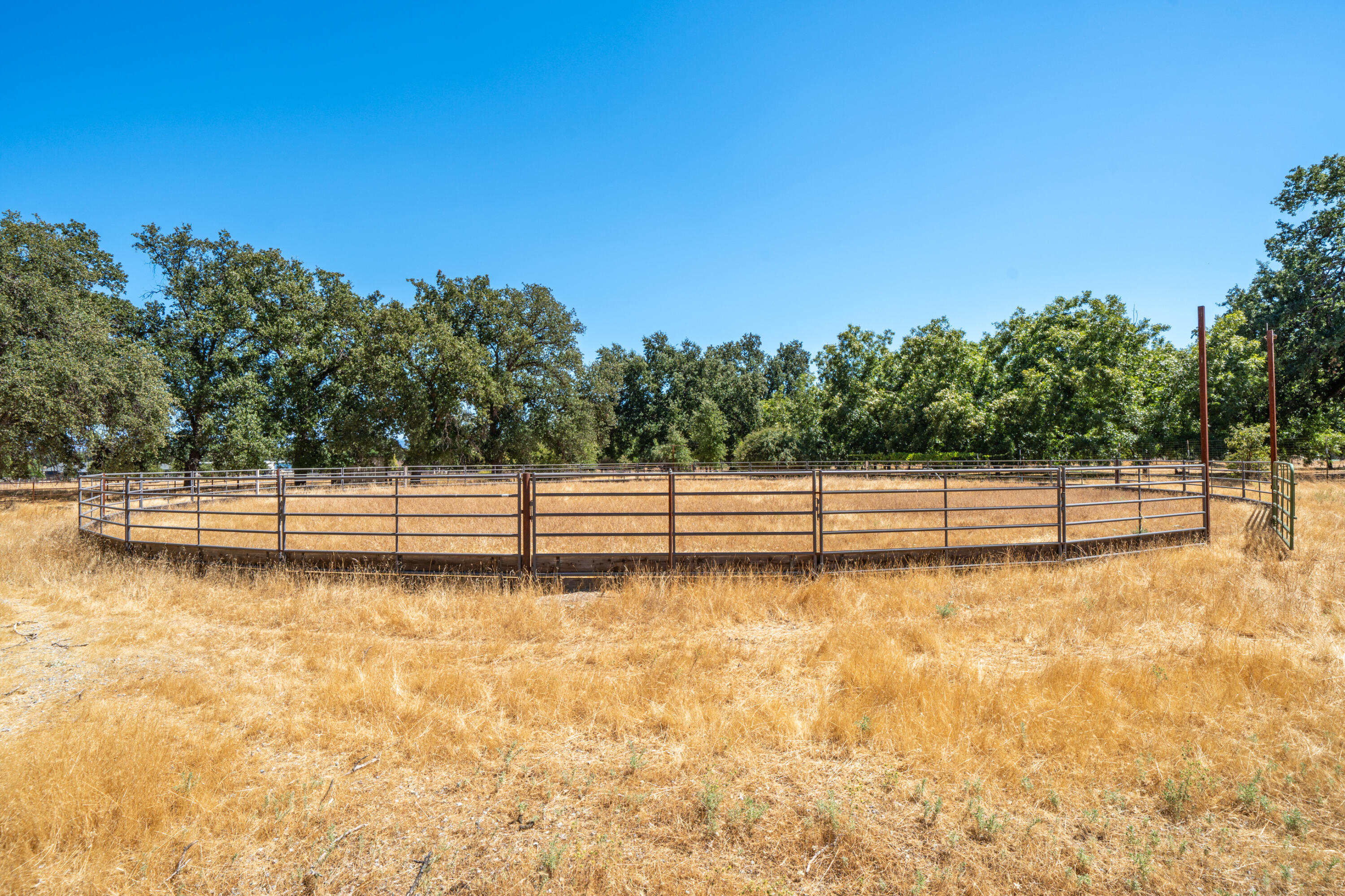 8533 Maynard Road Palo Cedro, CA 96073 - Photo 86 of 100 a view of a pool with an outdoor space and seating area