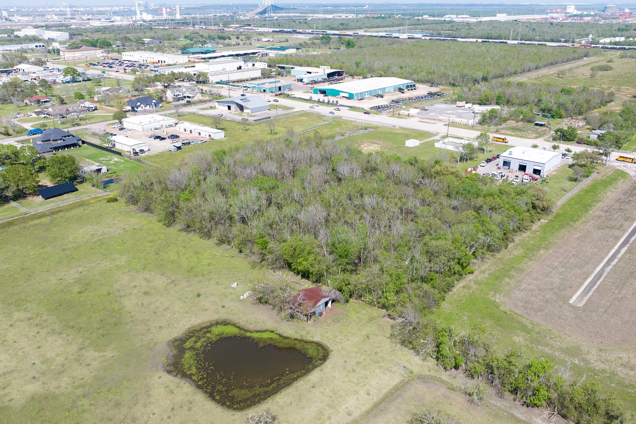 0 East H Street La Porte, TX 77571 - Photo 9 of 21 a view of a lake with a houses