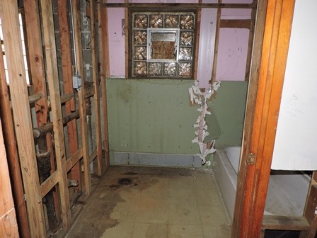912 Madison Street Maywood, IL 60153 - Photo 5 of 23 a bathroom with a window and a shower