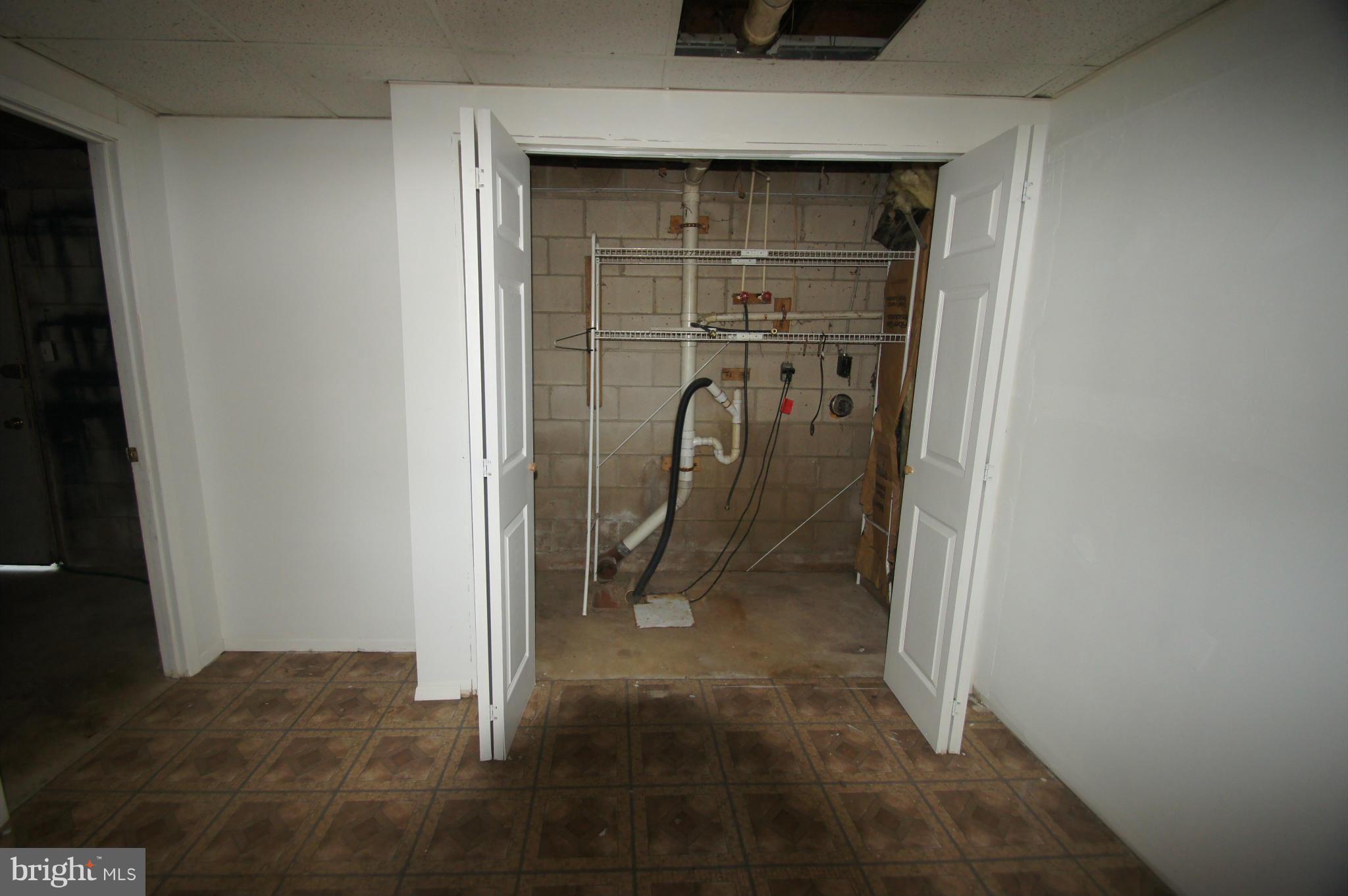 114 Wind Mill Road Conowingo, MD 21918 - Photo 21 of 30 Unfinished Basement - Laundry