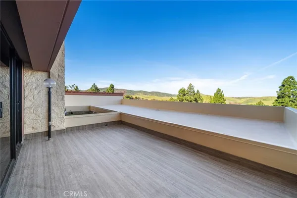 a view of outdoor space with seating area